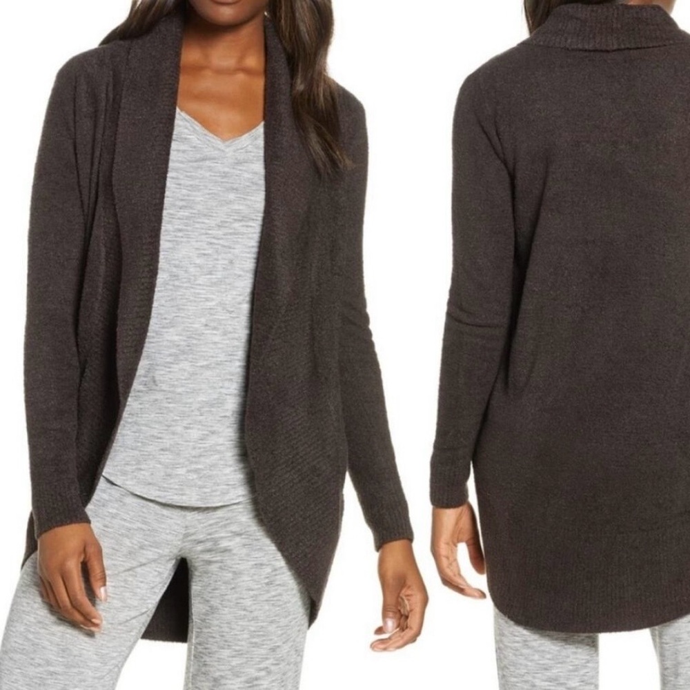 Barefoot Dreams Circle Cardigan Espresso Size XS/S